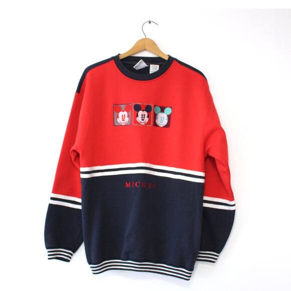 Vintage Walt Disney Mickey Mouse Sweatshirt Large